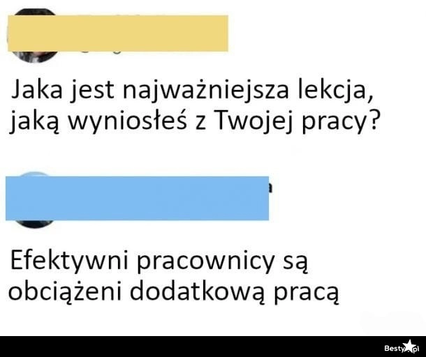 
    Najważniejsza lekcja 