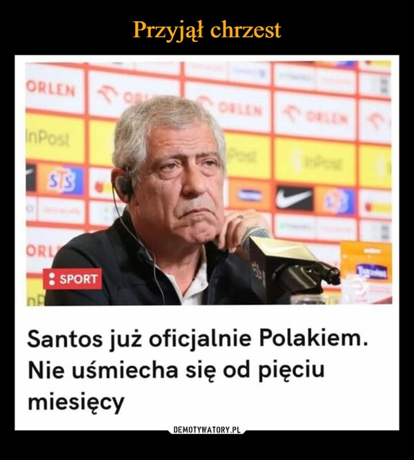 
    Przyjął chrzest