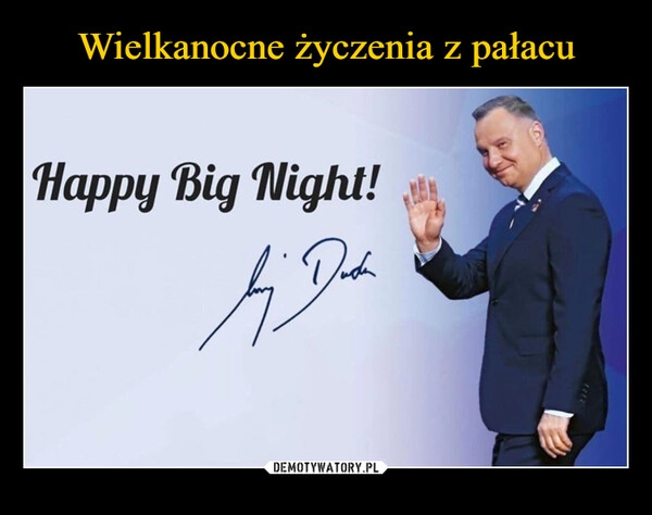 
    Wielkanocne życzenia z pałacu