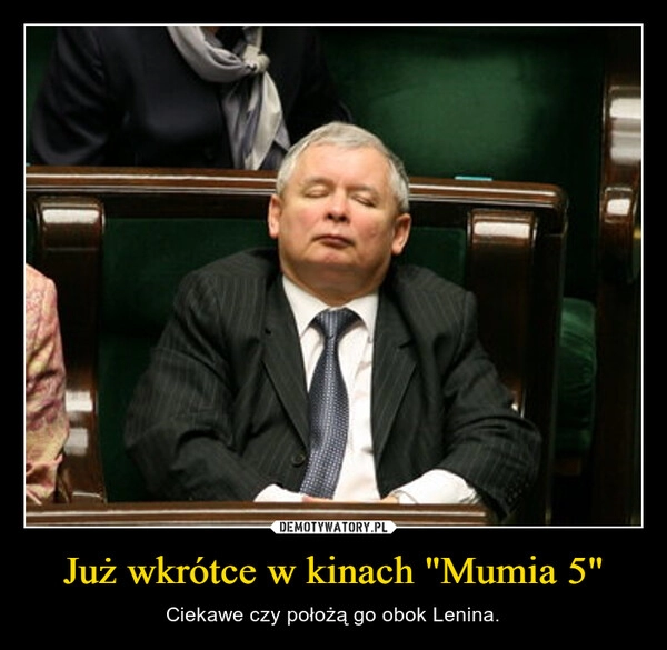 
    Już wkrótce w kinach "Mumia 5"