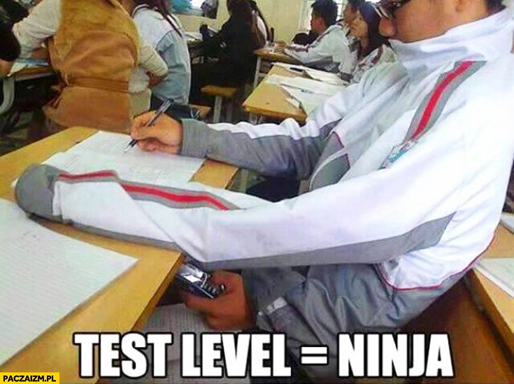 
    Test level ninja trzecia ręka z telefonem