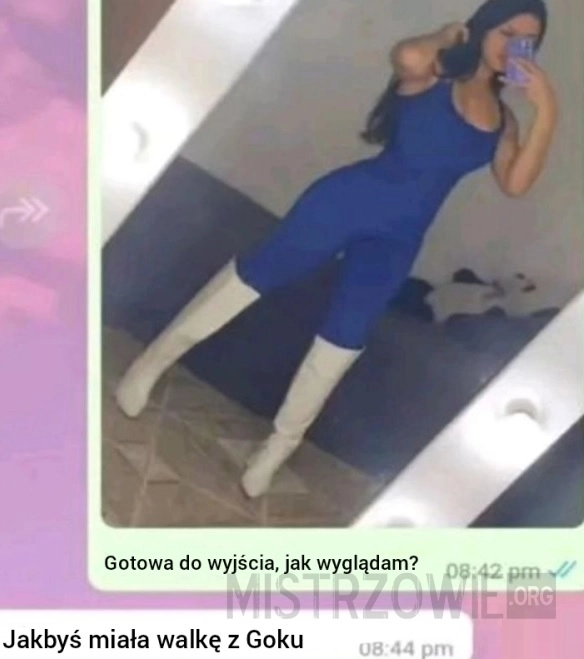 
    Gotowa do wyjścia