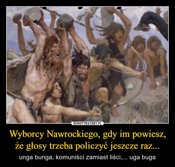 
    Wyborcy Nawrockiego, gdy im powiesz, że głosy trzeba policzyć jeszcze raz...