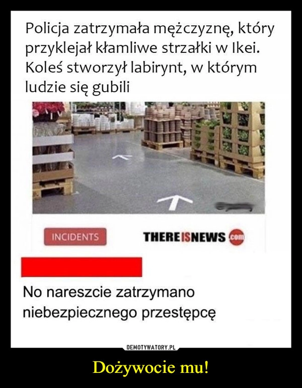 
    Dożywocie mu!