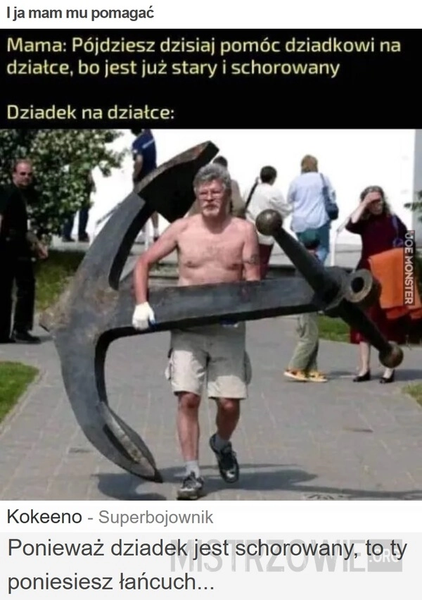 
    I ja mam mu pomagać