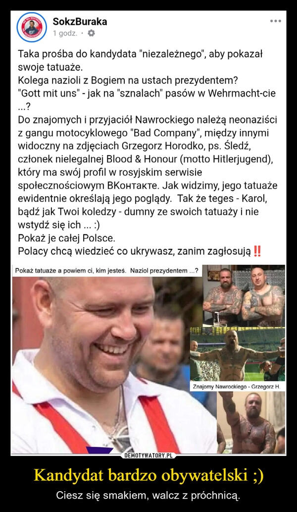 
    Kandydat bardzo obywatelski ;)