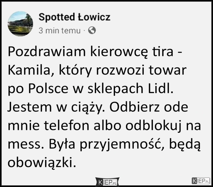 
    Poszukiwania tatusia w Łowiczu