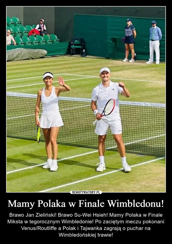 
    Mamy Polaka w Finale Wimbledonu!