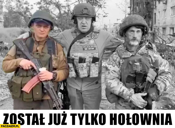 
    Został już tylko Hołownia Prigożyn żołnierze