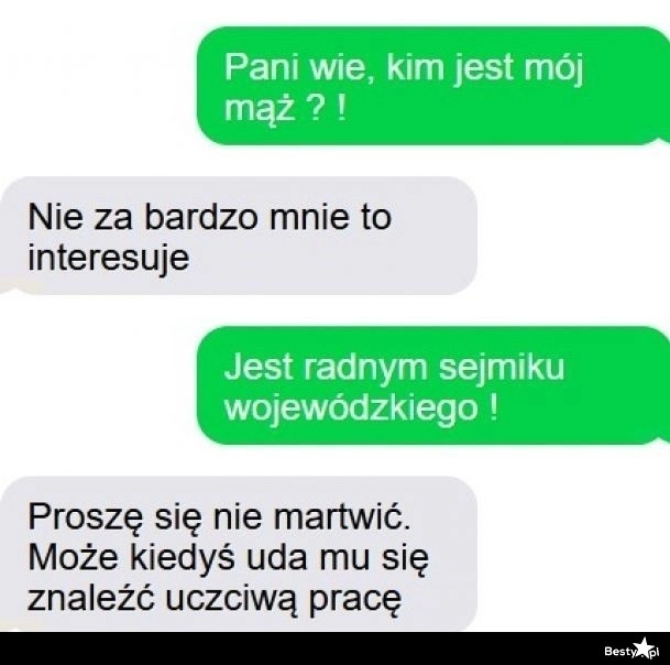 
    Mąż szycha 