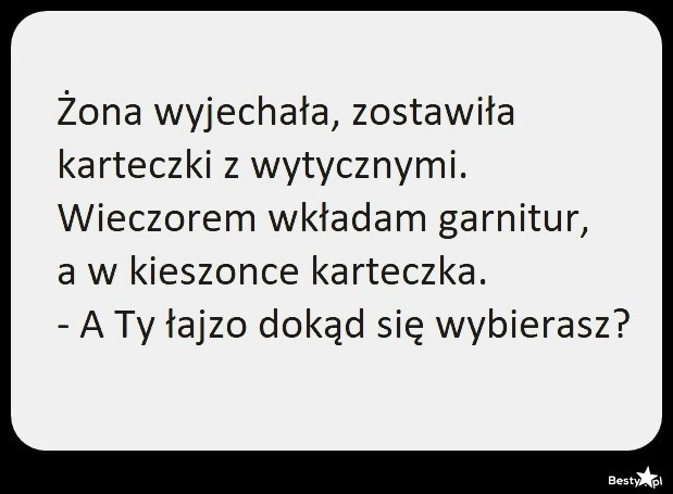 
    Przezorna żona 