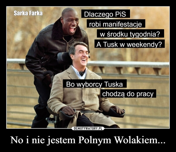 
    No i nie jestem Polnym Wolakiem...