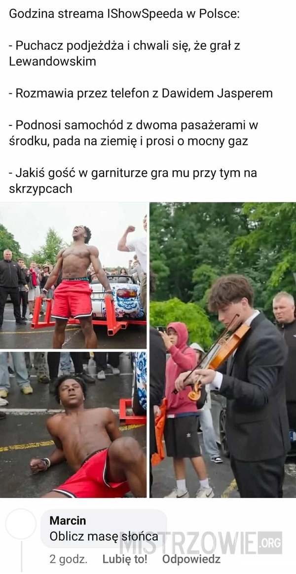 
    IShowSpeed w Polsce