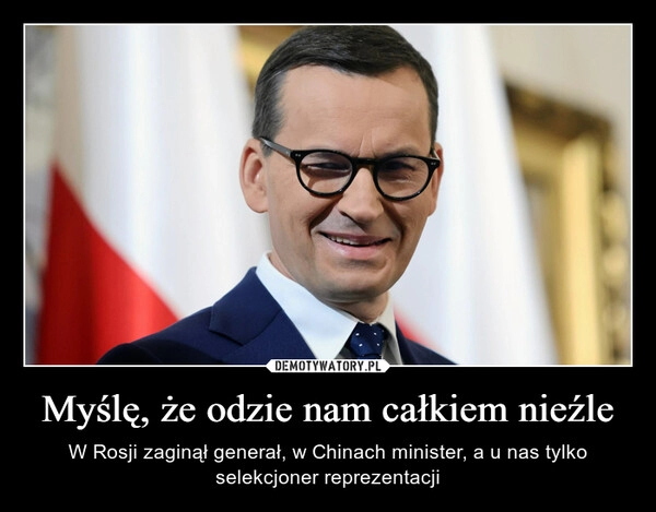 
    Myślę, że odzie nam całkiem nieźle