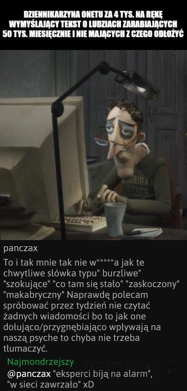 
    Dziennikarz