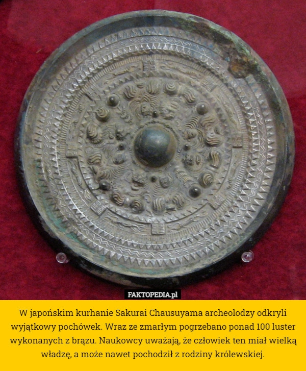 
    W japońskim kurhanie Sakurai Chausuyama archeolodzy odkryli wyjątkowy pochówek.