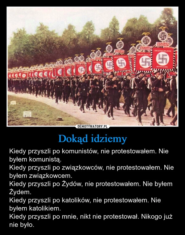 
    Dokąd idziemy