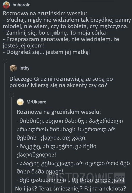 
    Gruzińskie wesele