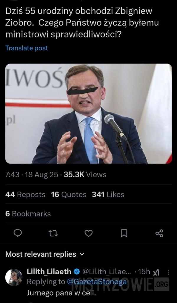 
    18 sierpnia były ale życzenia wciąż spływają