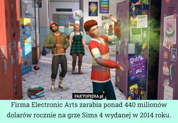 
    Firma Electronic Arts zarabia ponad 440 milionów dolarów rocznie na grze