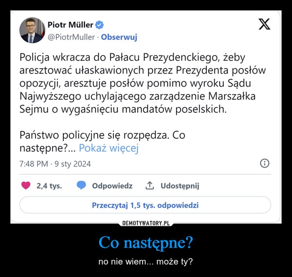 
    Co następne?