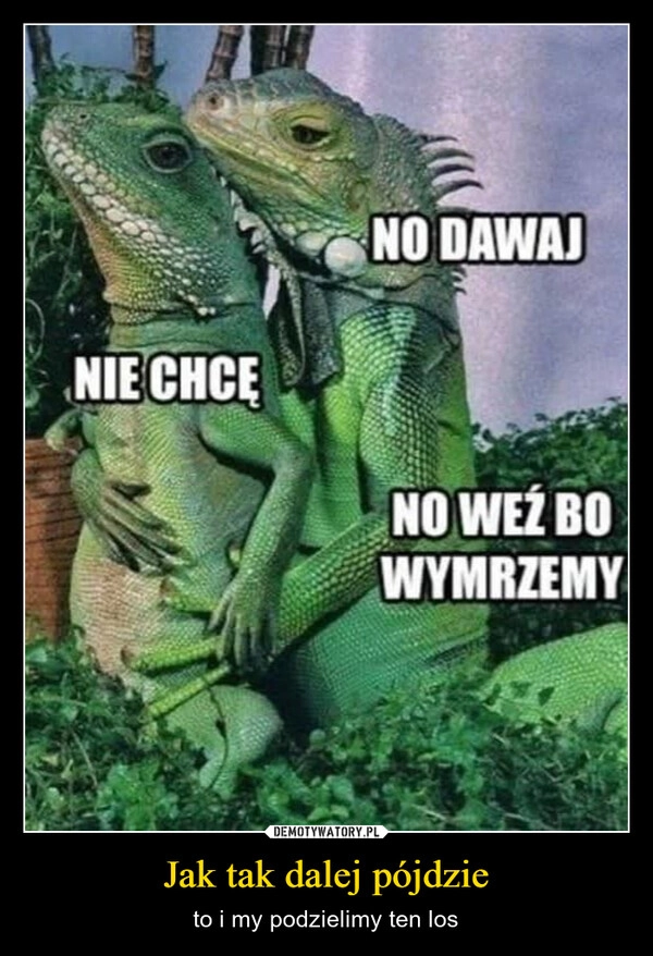 
    Jak tak dalej pójdzie