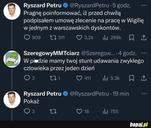 
    Rozmowa na poziomie