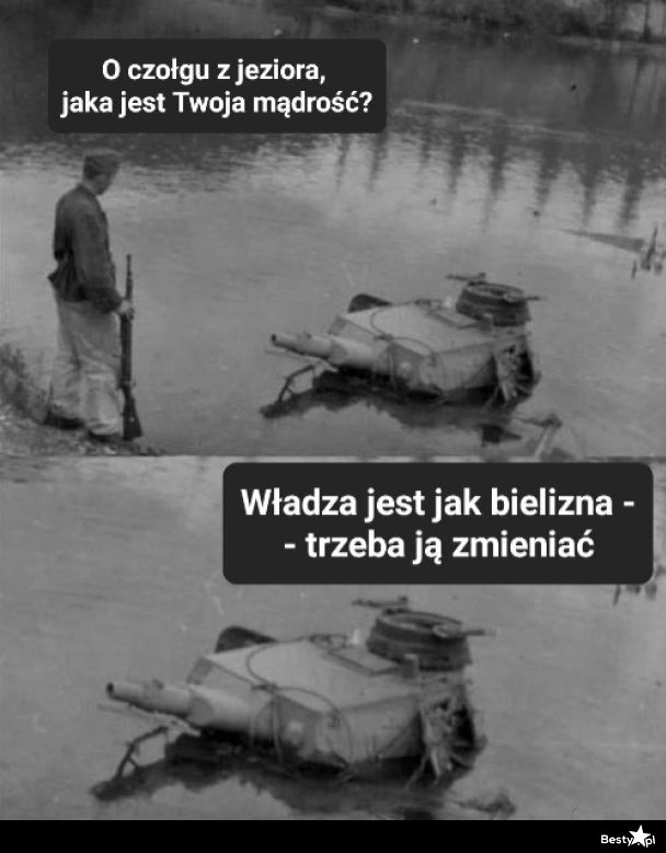 
    Czołg z jeziora 