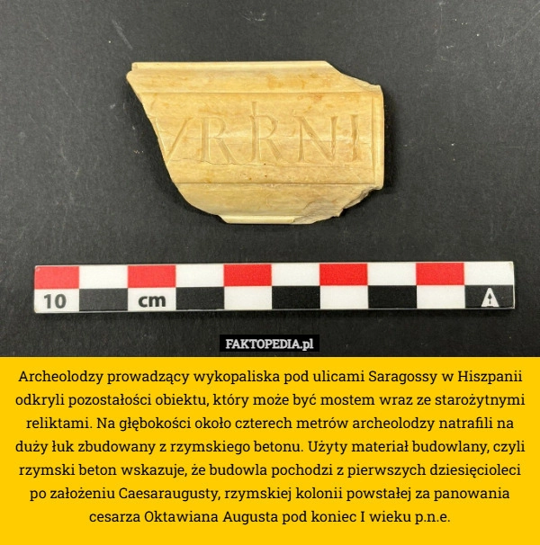 
    Archeolodzy prowadzący wykopaliska pod ulicami Saragossy w Hiszpanii odkryli