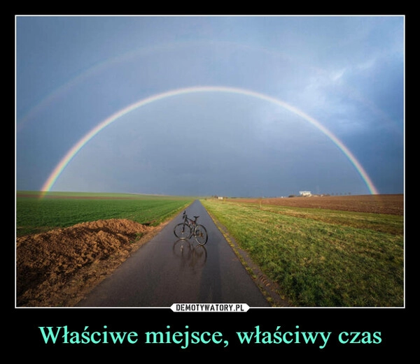 
    Właściwe miejsce, właściwy czas