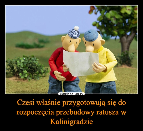 
    
Czesi właśnie przygotowują się do rozpoczęcia przebudowy ratusza w Kalinigradzie 