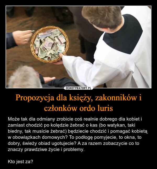 
    Propozycja dla księży, zakonników i członków ordo luris