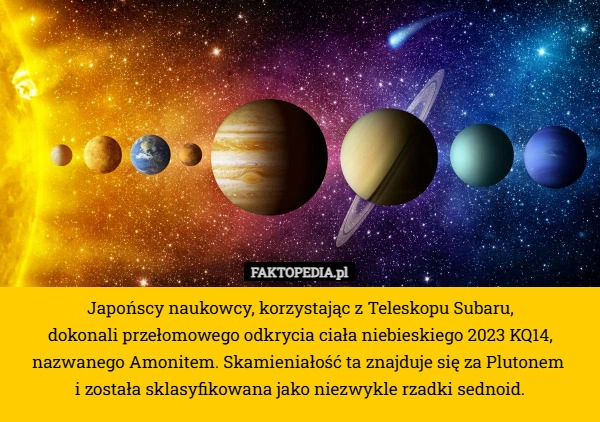 
    Japońscy naukowcy, korzystając z Teleskopu Subaru,
 dokonali przełomowego