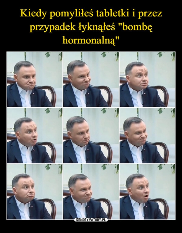 
    Kiedy pomyliłeś tabletki i przez przypadek łyknąłeś "bombę hormonalną"