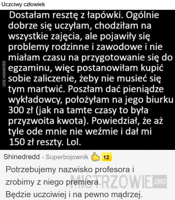 
    
			Uczciwy człowiek					