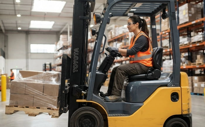 
    Would you date a woman who is forklift certified