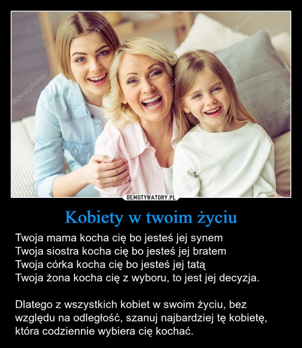 
    Kobiety w twoim życiu