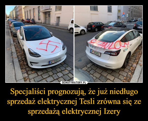 
    Specjaliści prognozują, że już niedługo sprzedaż elektrycznej Tesli zrówna się ze sprzedażą elektrycznej Izery