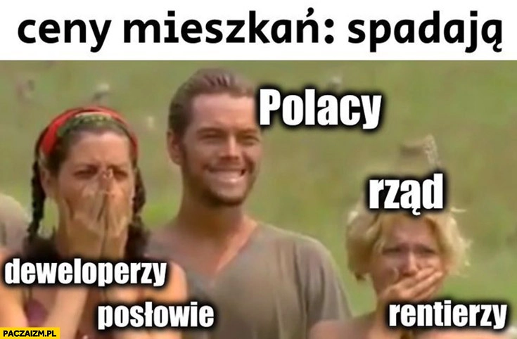 
    Ceny mieszkań spadają, deweloperzy posłowie rząd rentierzy przerażeni, Polacy cieszą się