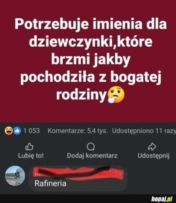 
    Imię dla dziewczynki