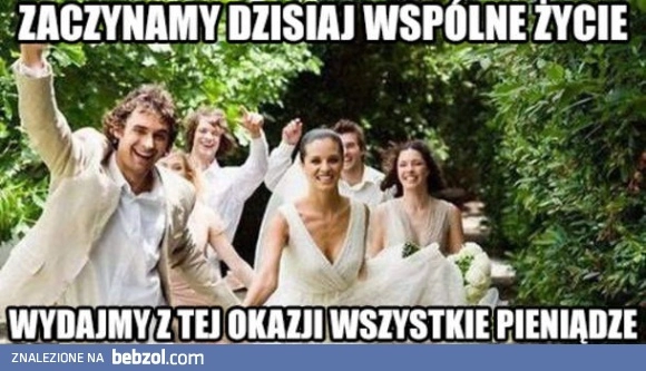 
    Juhuu, wesele!
