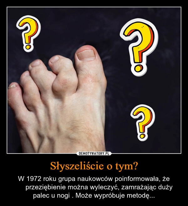 
    Słyszeliście o tym?