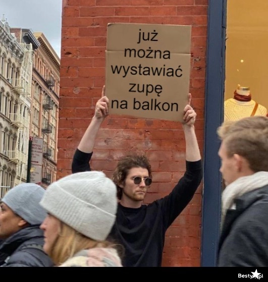 
    Zimowa lodówka 