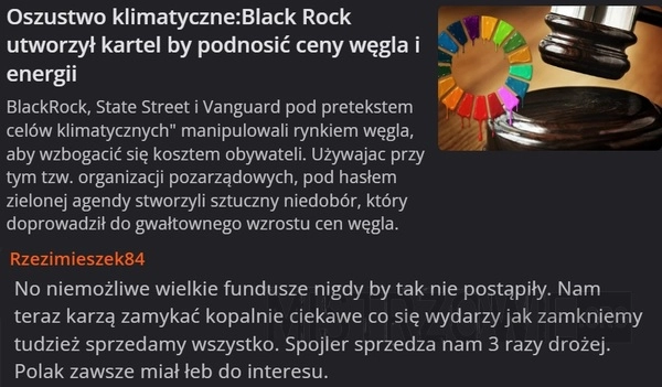 
    Oszustwo klimatyczne