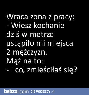 
    Mąż, mistrz ciętej riposty