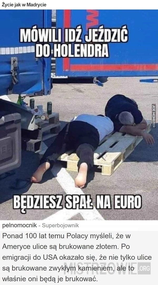 
    Życie jak w Madrycie