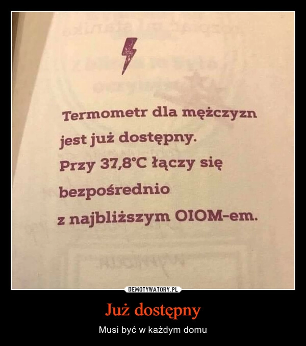 
    Już dostępny 