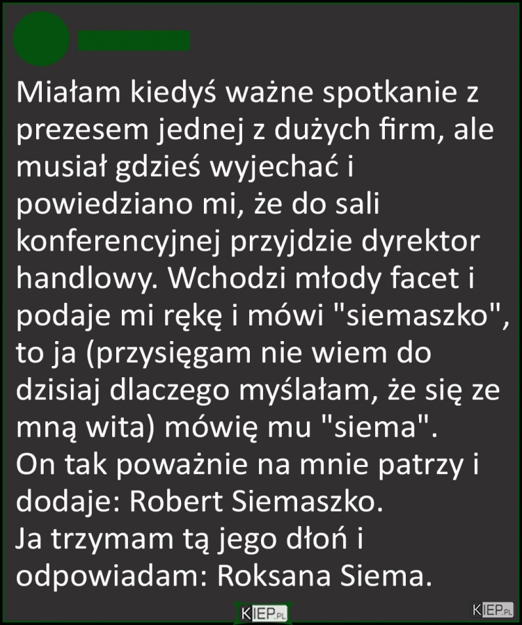 
    Przypałowe spotkanie na spotkaniu firmowym 