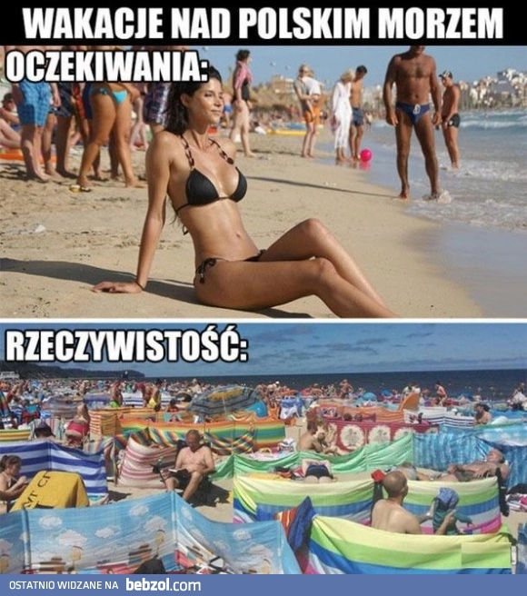 
    Wakacje na polskim morzem