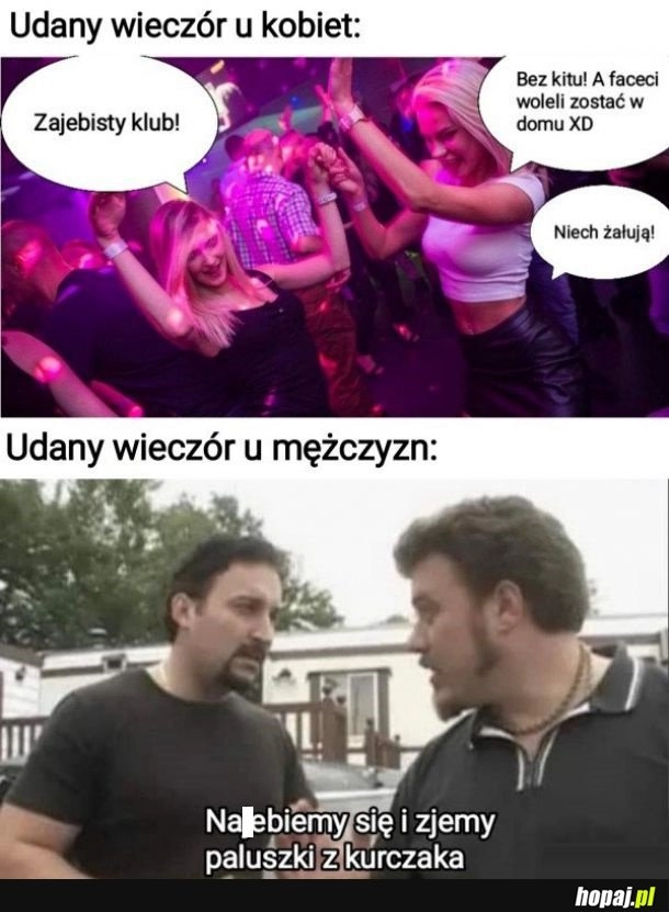 
    Udany wieczor